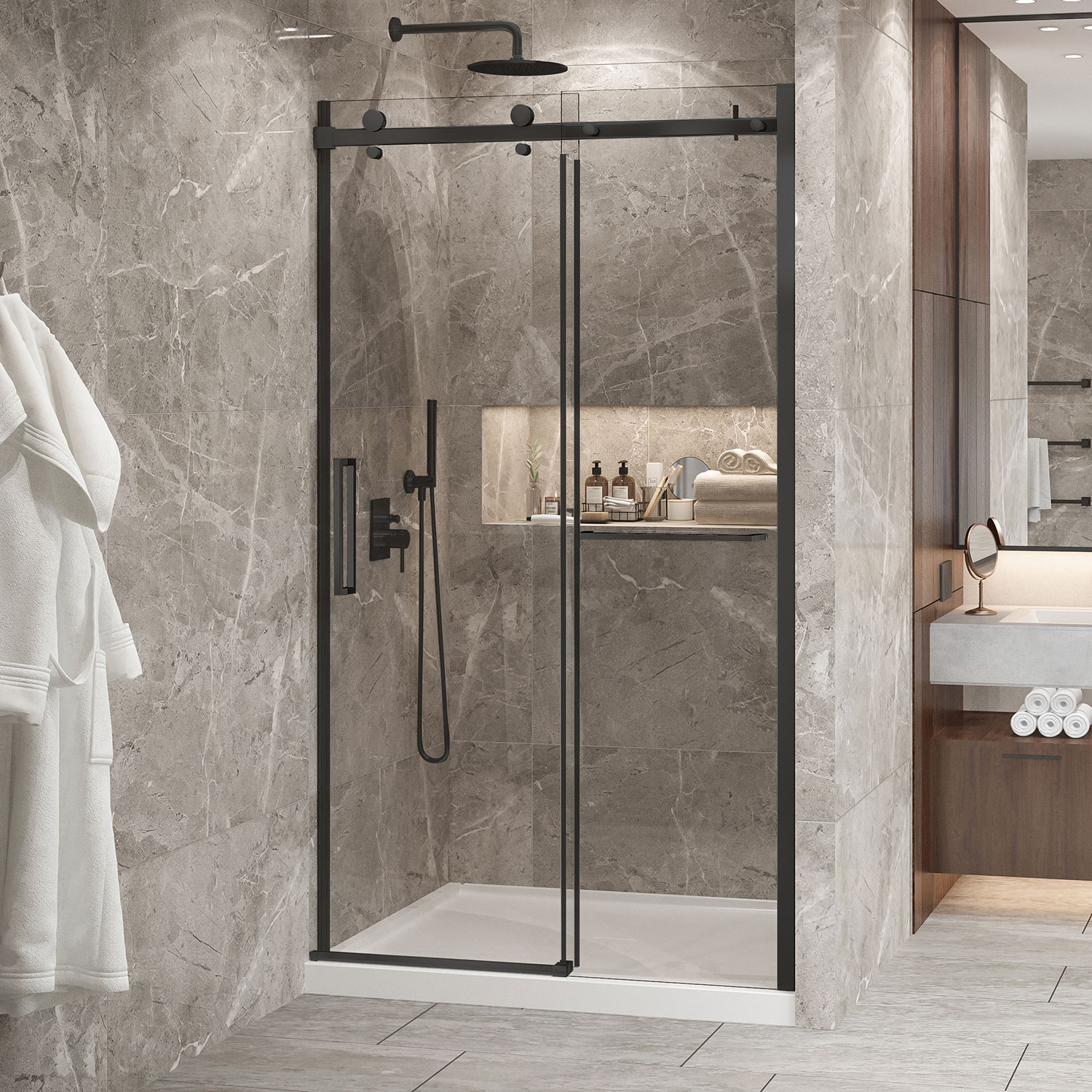 Shower door 48